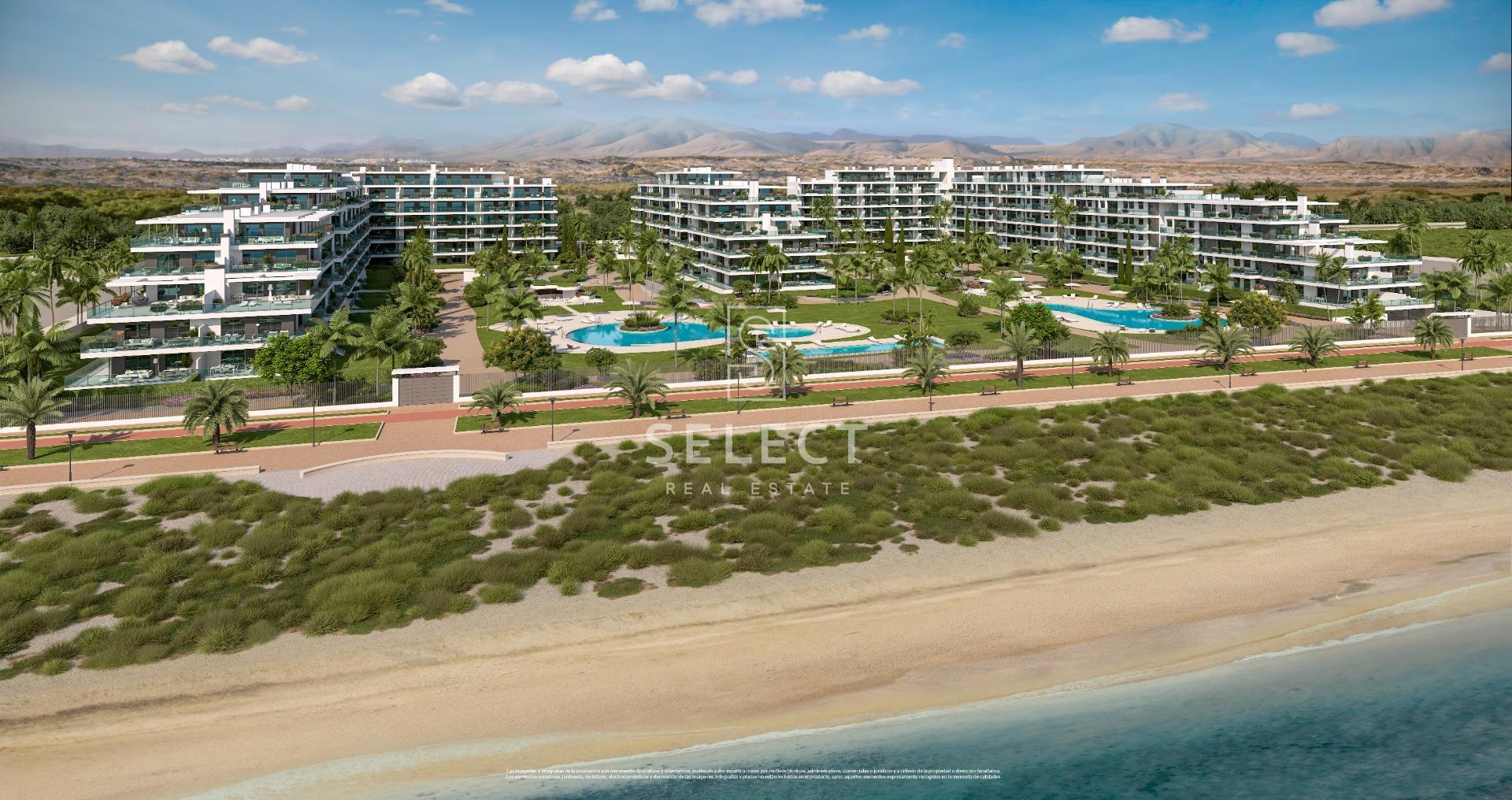 IS718B – Apartment – Almerimar – 1ª LINEA DE PLAYA